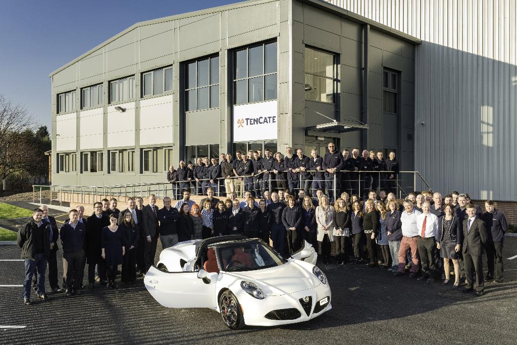 The extended UK factory opening is said to represent a significant milestone in the growth of TenCate 