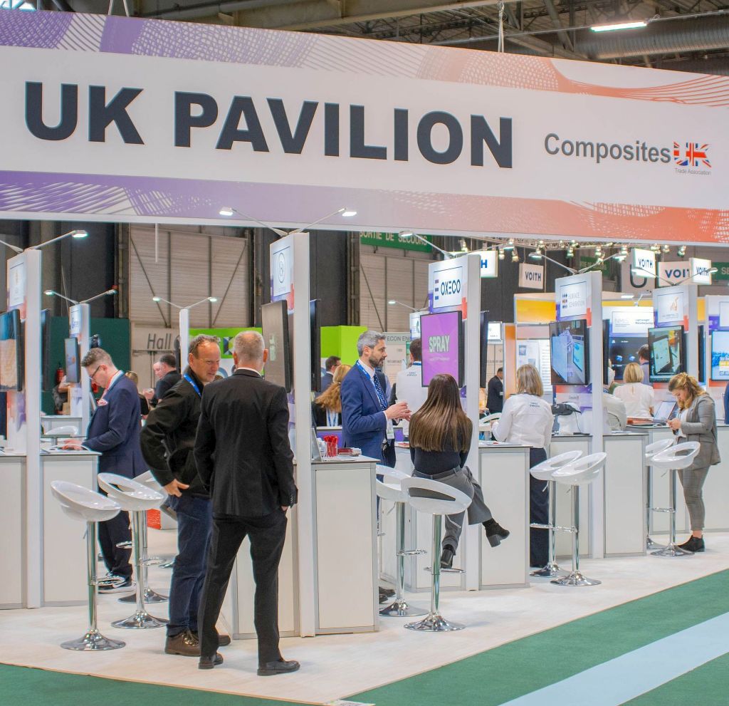 Composites UK: three years of hosting the UK Pavilion